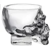 Crystal Skull Head Vodka Wine Shot Glass Drinking Cup 80ml Skelet Piraten Vaccum Bierglas Mok RRB15578