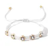 Strand YUOKIAA Strass Miyuki Pulseiras Conjuntos Para Mulheres Corda Ajustável Jóias Amizade Boho Trançado Pulseira Bangles Menina