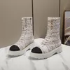 Tasarımcı Botlar Kış Yeni Kar Botları İnek Patent Derileri Ayak Bilgi Boot Marka Kadın Siyah Deri Ayakkabı Fan Bisiklet Yumuşak Naylon Kadın Ayak Bilgi Botları