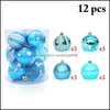 Party Decoration 12sts Sparkling Christmas Ball Ornament Creative Xmas Tree Decor Hanging Supplies for Home Garden 2021 Drop Delivery Dhgay