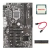 اللوحات الأم B250 BTC MONING Motherboard 12p Slot Slot LGA1151 مع G3930 CPU DDR4 8G 2133MHz RAM SATA