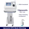 Attrezzatura sottile portatile lipo hifu dimagrante Macchine per liposuzione ad ultrasuoni Liposonix Macchina professionale per scolpire il corpo