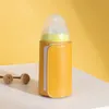 066B USB Baby Bottle Warmer Portable Travel Milk Warmer Infant Feeding Bottle Heating Cover Insulation Thermostat Food Heater 220920