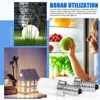 10pcs/lot LED Fridge Light Bulb 3W E14 E12 Refrigerator Corn AC220V Lamp White/Warm White Energy Saving Lights