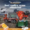 Remote Control Motorized Environmentally Garbage Truck Building Blocks MOC-38031 Mouldking 15019 Technical Model Car Toys Assemble Bricks Kids Christmas Gifts