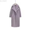 Women039S Fur Faux Monmoira Pink Long Teddy Bear Coat Winter Warm Ladies 8 Colors Jacket Outdoor Overcoat L2209209773857