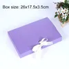 Gift Wrap Packaging Box Cardboard Multicolor Envelope Shape Boxes Wedding Party Cards Storage Case Festival Anniversary Supplies