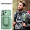 Drop Protection Hybrid Belt Clip Holster Stickstand Cases voor iPhone 14 Pro Max 13 12 11 Bracket Holder Stand Telefoon Covers Funda