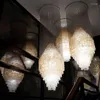 Pendant Lamps Creative Lighting Chandeliers Villa Chandelier Simple Modern Living Room Shell Duplex Building Large