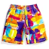 Męskie pasy strojów kąpielowych Dopasowywanie szortów pływackich dla mężczyzn Kobiety na pokładzie letniej plaży Bermuda Surf Boardshorts J220913