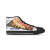 Zapatos personalizados lienzo cl￡sico de skateboard de corte informal Aceptar personalizaci￳n uv impresi￳n para hombres zapatillas deportivas para mujeres zapatillas