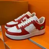 Buty Designer Wersja czysta ręcznie robiona 2022SS LUDEN NI TRYWARDOWA nazwa Red Unisex Casual Sneakers