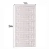 Party Decoration 2m Length Sequin Wall Square Glitter Curtain Backdrops Pozone Shimmer Backdrop Wedding Birthday