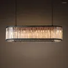 Kroonluchters moderne vintage kristal kroonluchter verlichting hanger hangende lichtlamp voor huisvilla decor door polaris