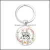 Key Rings 17 Styles Bible Verse Key Chain Women Men Keyrings Keychains Car Holder Scripture Quote Faith Jewelry Christian Gift Key2543550