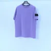 11 färger Polo T-shirts Summer Men Trendy Casual Logo Patch T Shirt Cotton Women