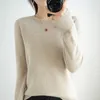 Chandails pour femmes Beliarst 100 Pure en laine cachemire Sweater Femme Oneck Pullover Tops décontractés en trin