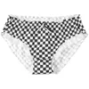 Underpants #M-XL Mann Sissy Unterw￤sche Plaid-Druckhosen Elastischer Bund Bordknoten R￼schen Trim Slips Crossdress Costum Dessous Naidwear