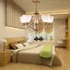 Pendant Lamps American Chandelier Country Style Copper Lamp Iron Living Room Bedroom Restaurant El Wholesale