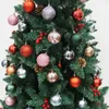 パーティーデコレーションエレクトロッドボール天井ペンダント塗装クリスマスお祝いの雰囲気ガーランドの窓テーブル用の装飾用品