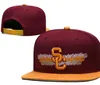Dobra moda Clemson Ball Caps NCAA Basketball Snapback Baseball All Team Football Hats Women Mens Flat Hip Hop Cap
