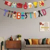 Party Decoration Happy Dads Day Banner Father's Birthday Decorations Supplies for Mantle Pise Pise Wall