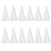 Party Decoration Conestyrofoam Cones Crafts Tree Craft Diy Christmaspolystyrene Floral Shape White Foams Shaped Supplies Small Table