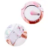 Miroirs compacts Mini miroir cosmétique de poche Portable mignon maquillage outil de maquillage rond à la main 10 pièces/lot