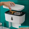 Tissueboxen servetten vaste kleur toiletbox punch- sterk lading-dragende slaapkamer keuken rolpapier hand rack2021 drop levering 2021 h dhxqi