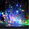 Saiten 1M 10LED Weihnachtsgirlande Lichter Kork Weinflaschenverschluss Kupferdraht String Fairy Batterie Luces de Navidad 35NE7