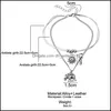 Hanekler Basit Geometrik Homen Anklet Kaplumbağa Güneş Hayvan Kare Boncuklu Siyah Tel Halat Zinciri Happings Kadın Plaj Balayı C3 Damla Teslimat DHH1E