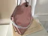 أكياس الكتف 2021 New Fashion Women Handbag Stella McCarey PVC High Quality Leather Shopping Bag V901-808-808 3 Size23296