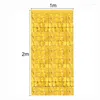 Party Decoration 2m Length Sequin Wall Square Glitter Curtain Backdrops Pozone Shimmer Backdrop Wedding Birthday