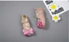 Sneakers blommor barn flickor paljett lila guld prinsessor skor för barn baby liten fest bröllop dans singel 220920