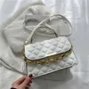 Bolso HBP para mujer, carcasa con sensor minimalista, pequeño cuadrado, blanco, caqui y rojo, bolso cruzado de acrílico, bolso de hombro a10