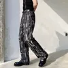 Pantaloni da uomo Giappone Pantaloni Casual Personalità Vecchio Designer Maschile Largo Largo Gioventù Uomo Streetwear Pantaloni Hipiee Abbigliamento Autunno