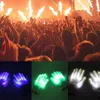 Fidget Toys LED Party Single Gloves Luminous Flashing Skull Glove Halloween Toy Stage Costume Christmas Supplies Striking At The Partys ZM920