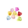 Lustre Cristal 35 pcs/Lot Mixte/Clair Couleur Acrylique Diamant Presse-papiers 35 30mm Pendentif Pièces Suspendus Sur Le