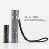 Convoy S2 and LH351D 18650 Flashlight With 1Pcs 18650 Lithium Battery J220713