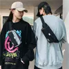 Nuevo Hot Unisex Mujer Hombre Cintura Fanny Pack Cinturón Bolsa de viaje Monedero Cofre Bolsa Teléfono Principal Sac Packs Street Style carta Cremallera Bolsas J220705