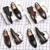 Scarpe da uomo di lusso Mocassini Fibbia in metallo Tacco piatto a punta decorativo Moda Classico Ufficio Professionale Comode scarpe casual slip-on Taglia grande 37-45