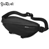 Yorai Hommes Taille Sac Pack Bourse Sport Courir Étanche Petit Téléphone Poitrine Sacs Poche Oxford Voyage Mode Téléphone Fanny Packs J220705