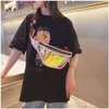 Fashion Women PVC Holographic Fanny Pack Bag Travel Hip Baser Laser Contains Chest Sports New Large Carty Packs J220705