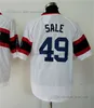 72 Carlton Fisk Vintage Baseball Jerseys 79 Jose Abreu 11 Luis Aparicio 1959 1976 23 Robin Ventura 35 Frank Thomas 49 Chris Sale 56 Mark Buehrle 45# Jersey