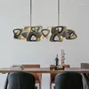 Kronleuchter Neuheit Postmoderne LED Kronleuchter Esszimmer Wohnzimmer Kreative Lange Hängende Licht Restaurant Bar Cafe Kristall Luxus Pendelleuchte