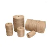 Clothing Yarn Natural Jute Baker Twine Burlap Rope String Party Wedding Gift Wrapping Cords Thread DIY Scrapbooking Florists Craft