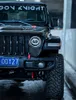 Reflektor na liście wiązki drogowej do reflektora LED Jeep Wrangler 20 18-2021 DRL Anioła oko Turn Signal Lampa Lampa jazdy