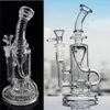 10inches Oil Rig Glass Bongs Hookahs smoking Water Pipes with diffuese downstem 14 mm joint thick