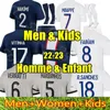 Jerseys de futebol 2022 2023 MBAPPE Jersey de futebol Home fora Kean Sergio Ramos Maillots de Futebol Camisa Verratti Jersey Men Kit Kit Uniformes PSGs Enfants