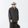 Vestes pour hommes Hommes Japon Streetwear Amekaji Mode Extérieure Lâche Causal Vintage Cargo Veste Pardessus Femmes Mâle Manteau Cityboy